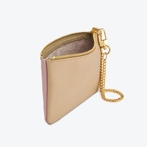 Leather Chain Wristlet