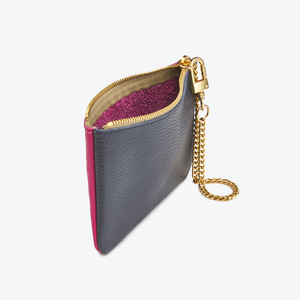 Leather Chain Wristlet