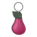 Leather Pear Key Ring