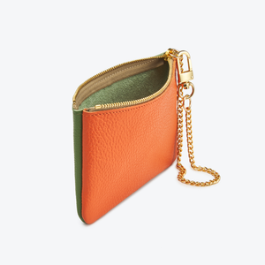 Leather Chain Wristlet