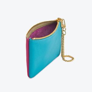 Leather Chain Wristlet
