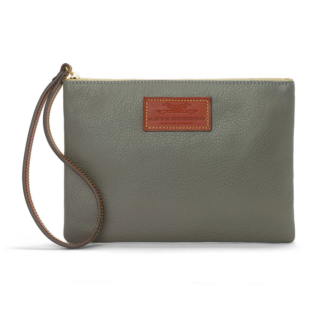 Grey Wristlet