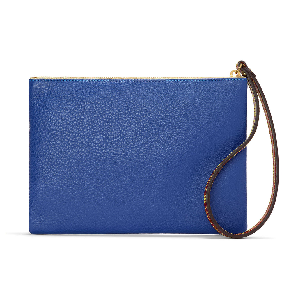 ack of royal blue wristlet purse